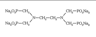 EDTMPS分子結(jié)構(gòu)
